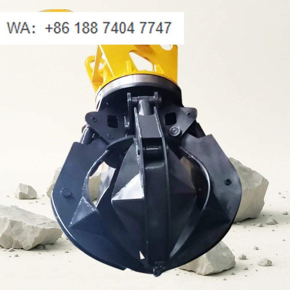 Heavy Duty Hydraulic Lotus Grapple Professional Scrap Metal Handling Solution