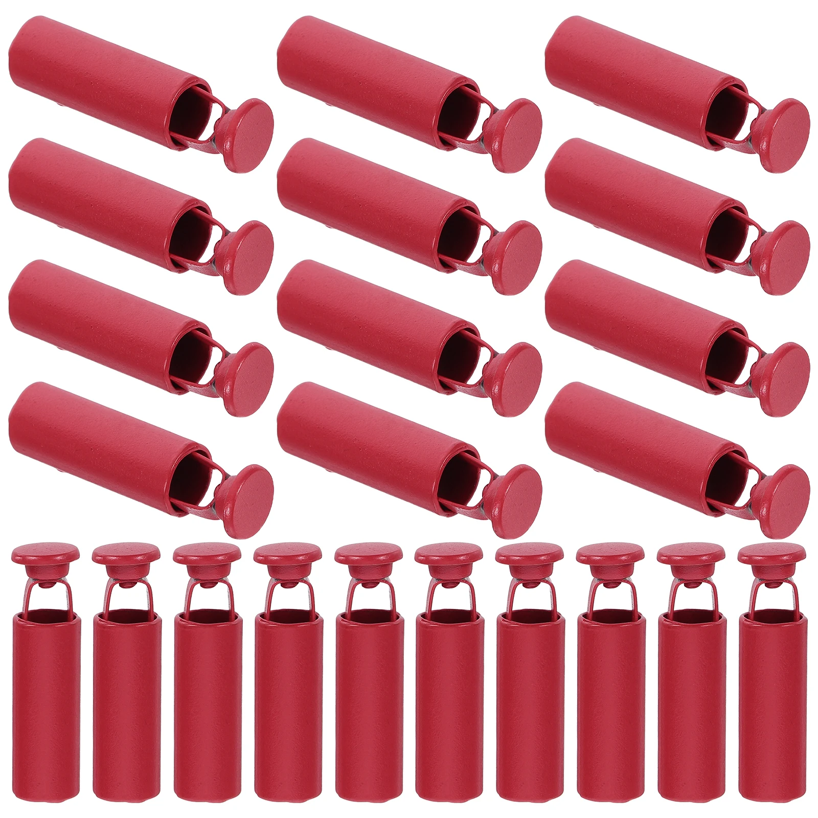 

24 Pcs Metal Rope Buckle Accessories Durable Alloy Shoelace Ends Cord Tips Drawstring Caps High Load Capacity Universal Fits
