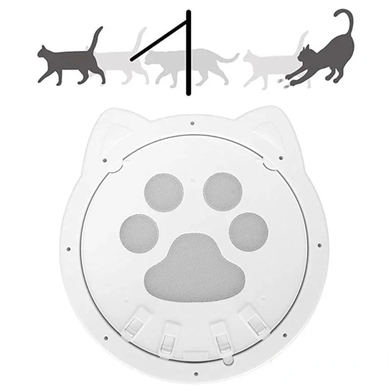 Picture 5: Pet Screen Door Magnetic Self-Closing Small Dogs and Cats Door with Locking Function for Screen Door, Window and Porch