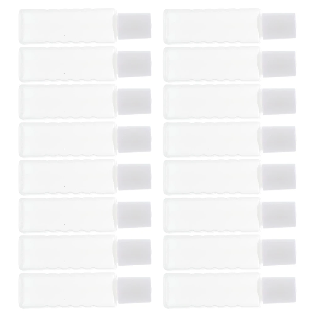 

30pcs Mini Plastic Bottles Portable Empty Small Dropper Travel Contact Lenses Box Accessories Lightweight Durable