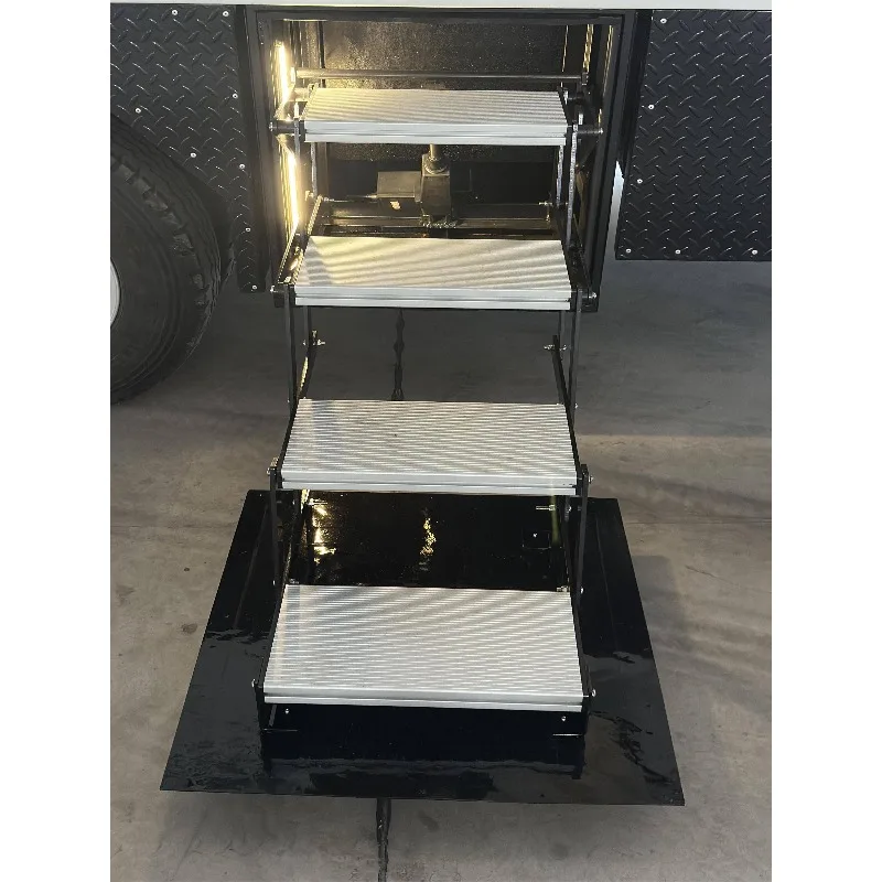 Off-road Heavy Duty Truck Shandeka special car step with lamp shrink pedal