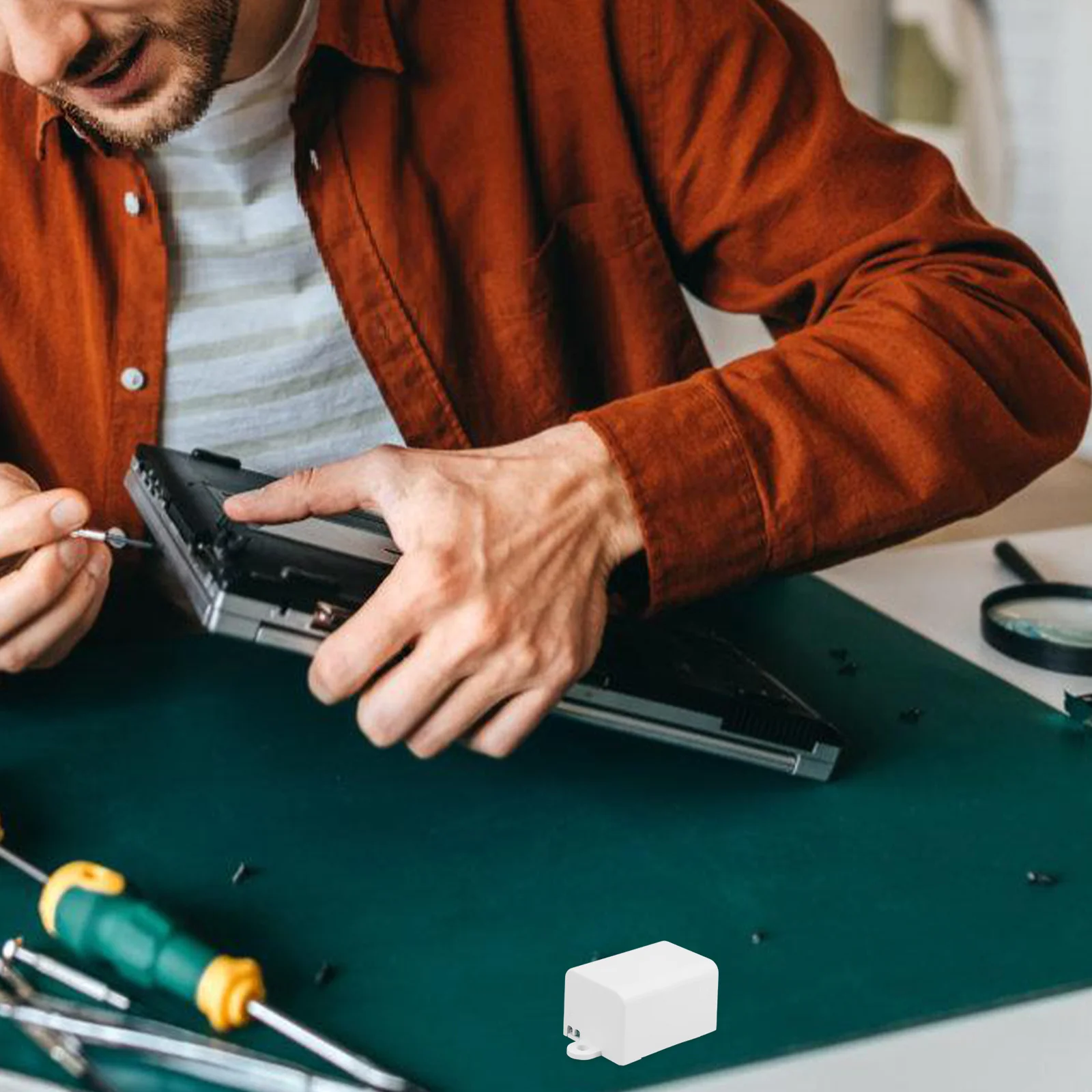 

10Pcs Plastic Junction Box Waterproof Outdoor Electrical Box Small DIY Electronic Project Case Weatherproof Cable Protector