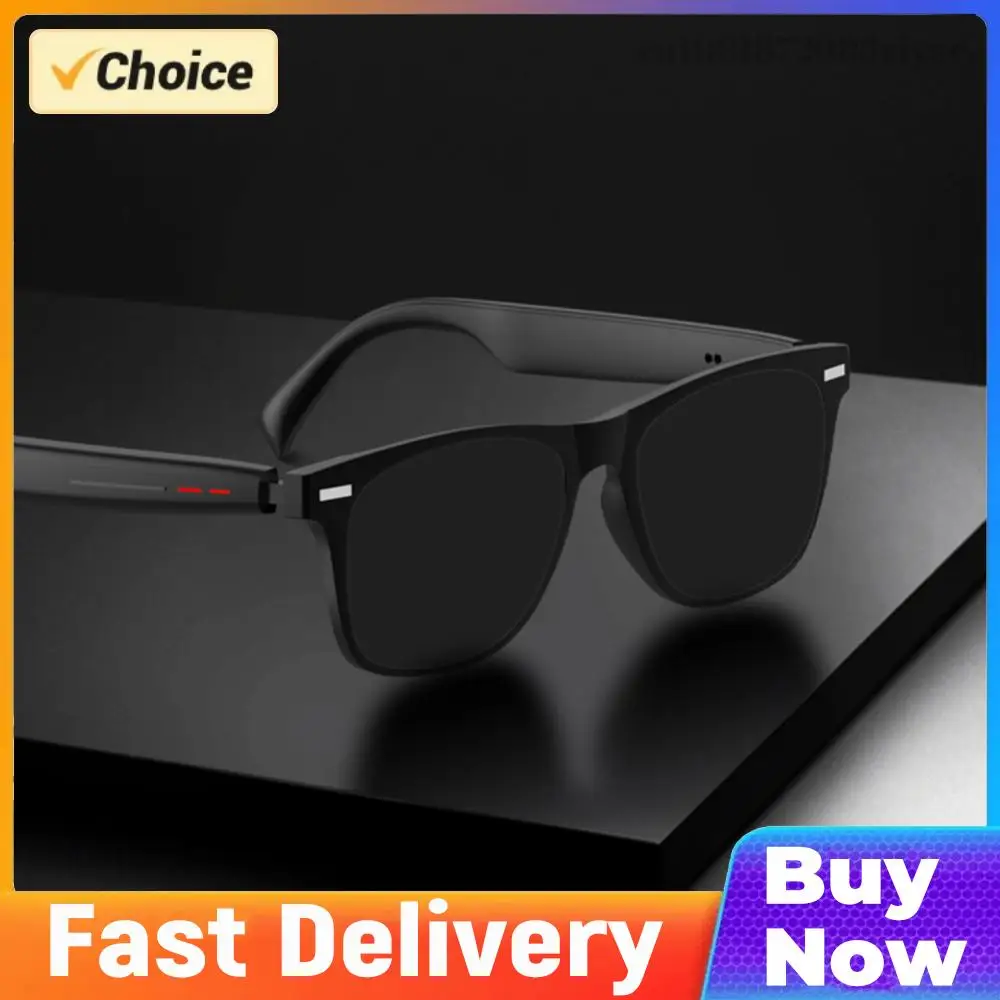 Camera Glasses Remote Shooting BT Audio Glasses Open Ear Sound Mic & Speakers Outdoor Sport Glasses with Camera for Men & Woman