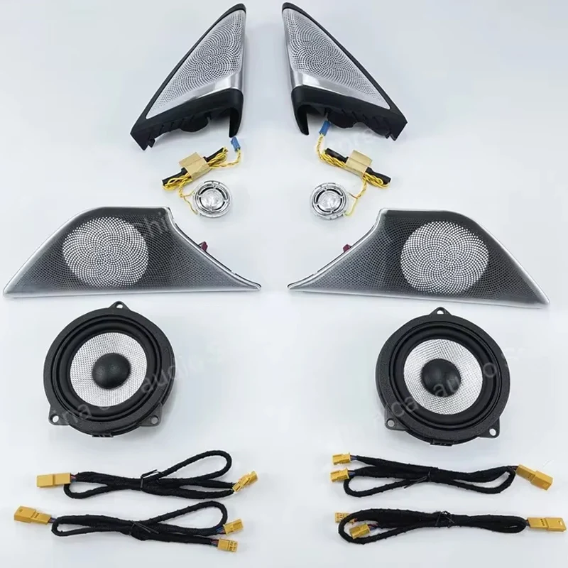 LED Car Speaker Tweeter Cover For BMW G30 Midrange Subwoofer Door lighting HiFi Music Upgrade Stereo high quality Horn Audio view 3