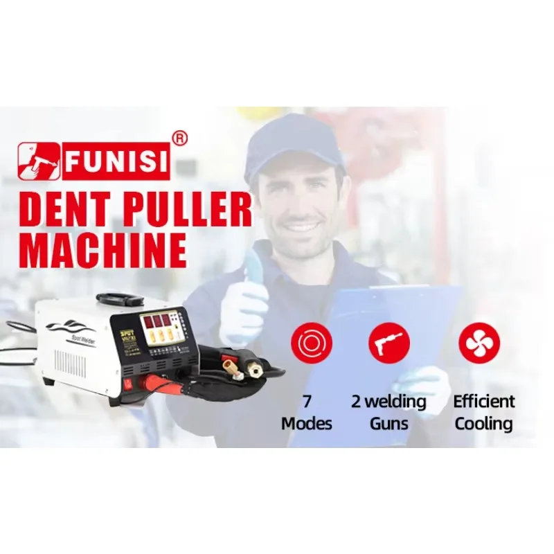 F230 Car Repair Equipment Factory Electric Dent Puller Spot Welder Stud Welding Machine For Steel Material view 5
