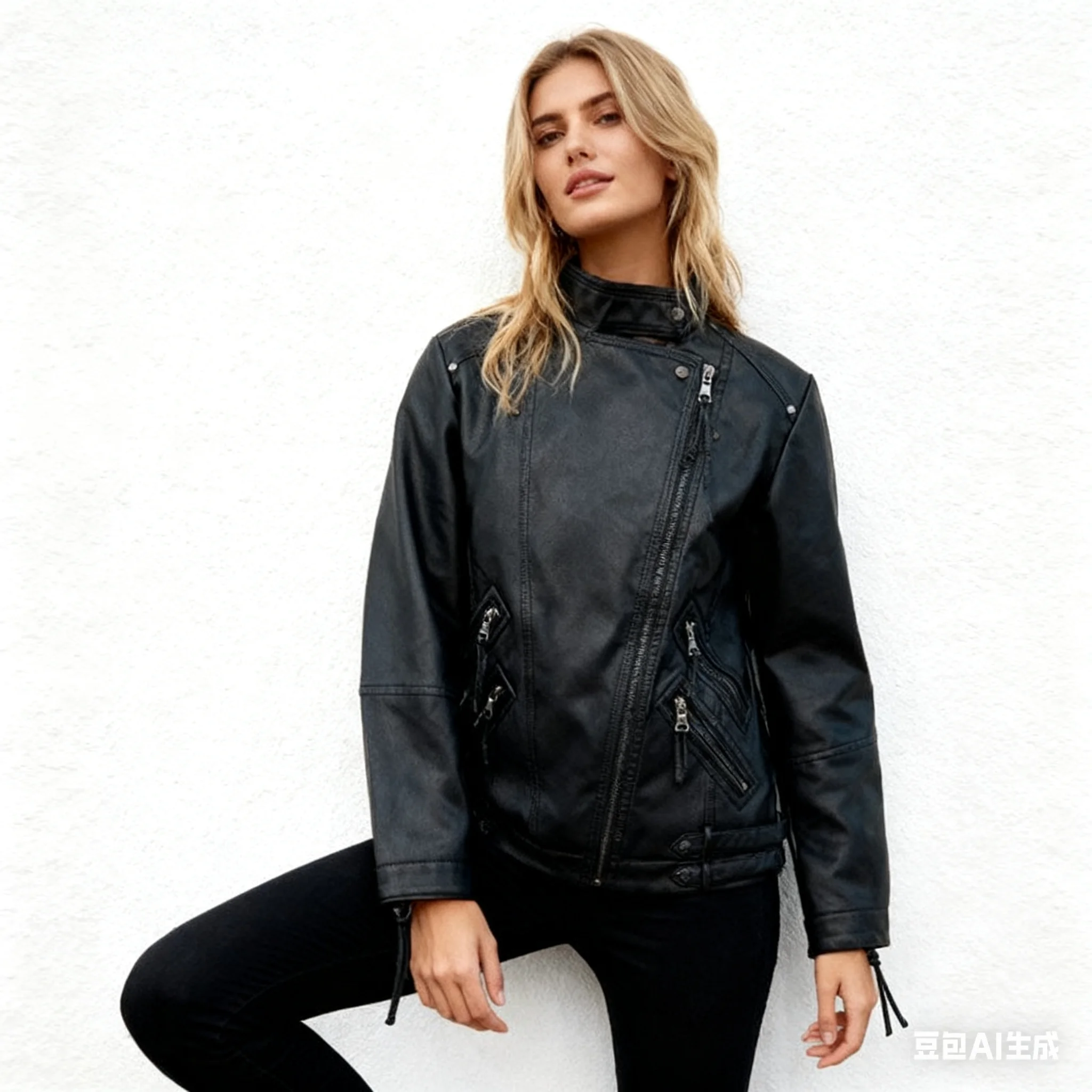 

Biker Jackets Womens Jacket Unique Winter Heavy-Duty Down Puffer Water-Resistant Windbreakers Stormsuit Oversized Full-Length OL