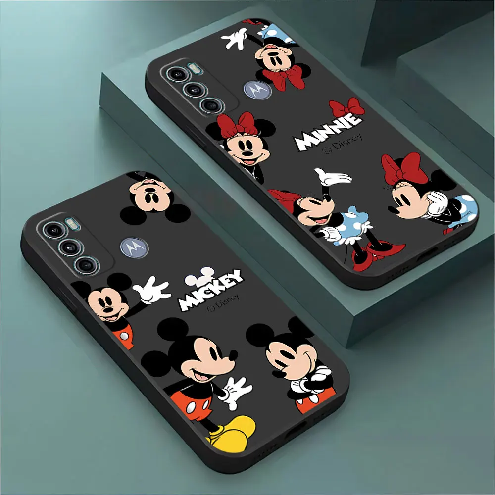 Disney Mickey Minnie Mouse Case for Motorola Moto Edge 30 Neo G200 5G Edge 20 Pro G9 Plus One Fusion Plus Edge 40 Pro Cover