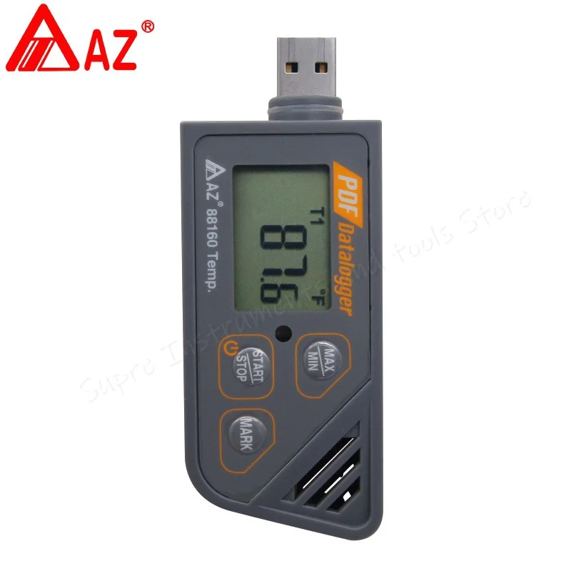 AZ88160 New Temperature Recorder USB Warehouse Cold Cha Temperature Recorder USB Warehouse Cold Chain Temperature Storage Instru