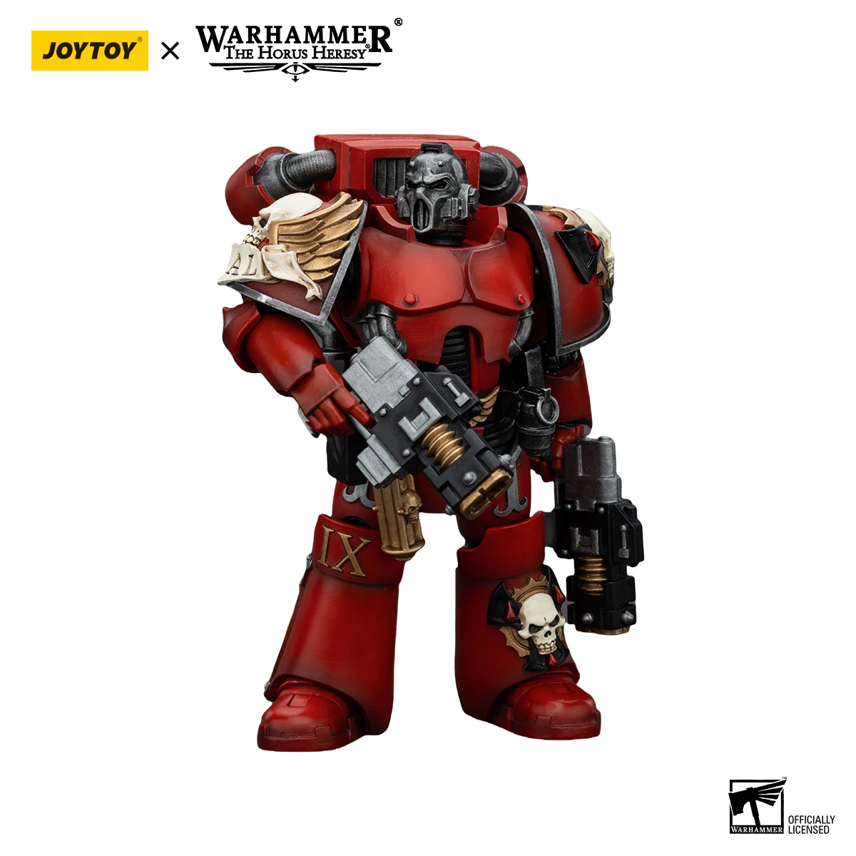 

JOYTOY Warhammer 30K 1/18 Action Figure Blood Angels Angel's Tears Squad Erelim with Volkite Serpentas Model