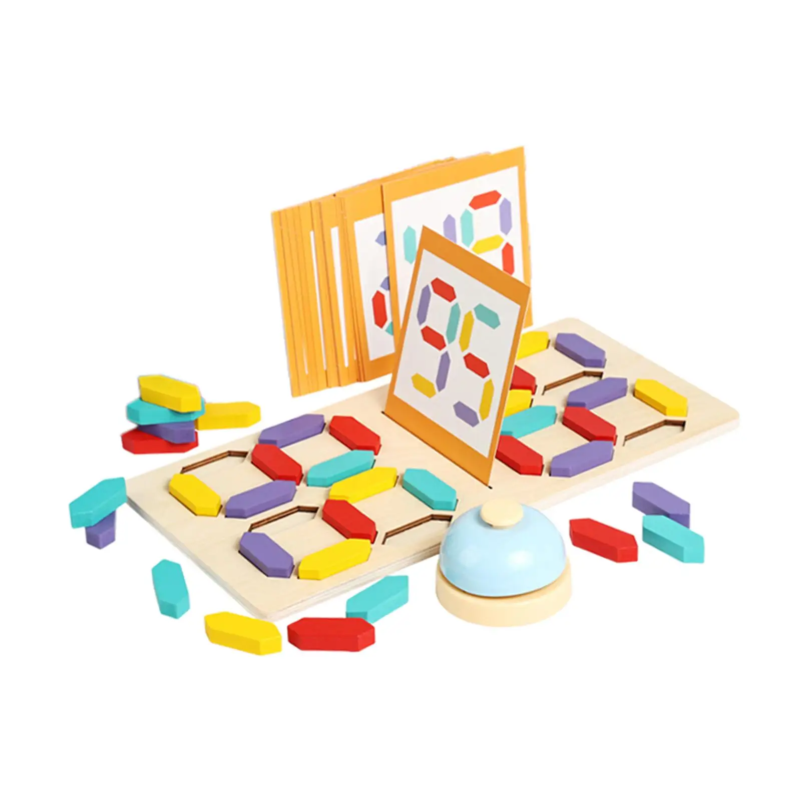 Kids Number Cognition Puzzle Matching Game Educational Numbers Battle Game Learning Toys for Children Ages 3 4 5 and up Gifts