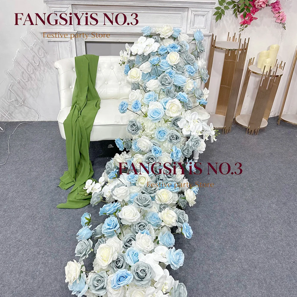 Rangkaian Bunga Mawar Putih Me - Home Decor Garland ulasan dan harga