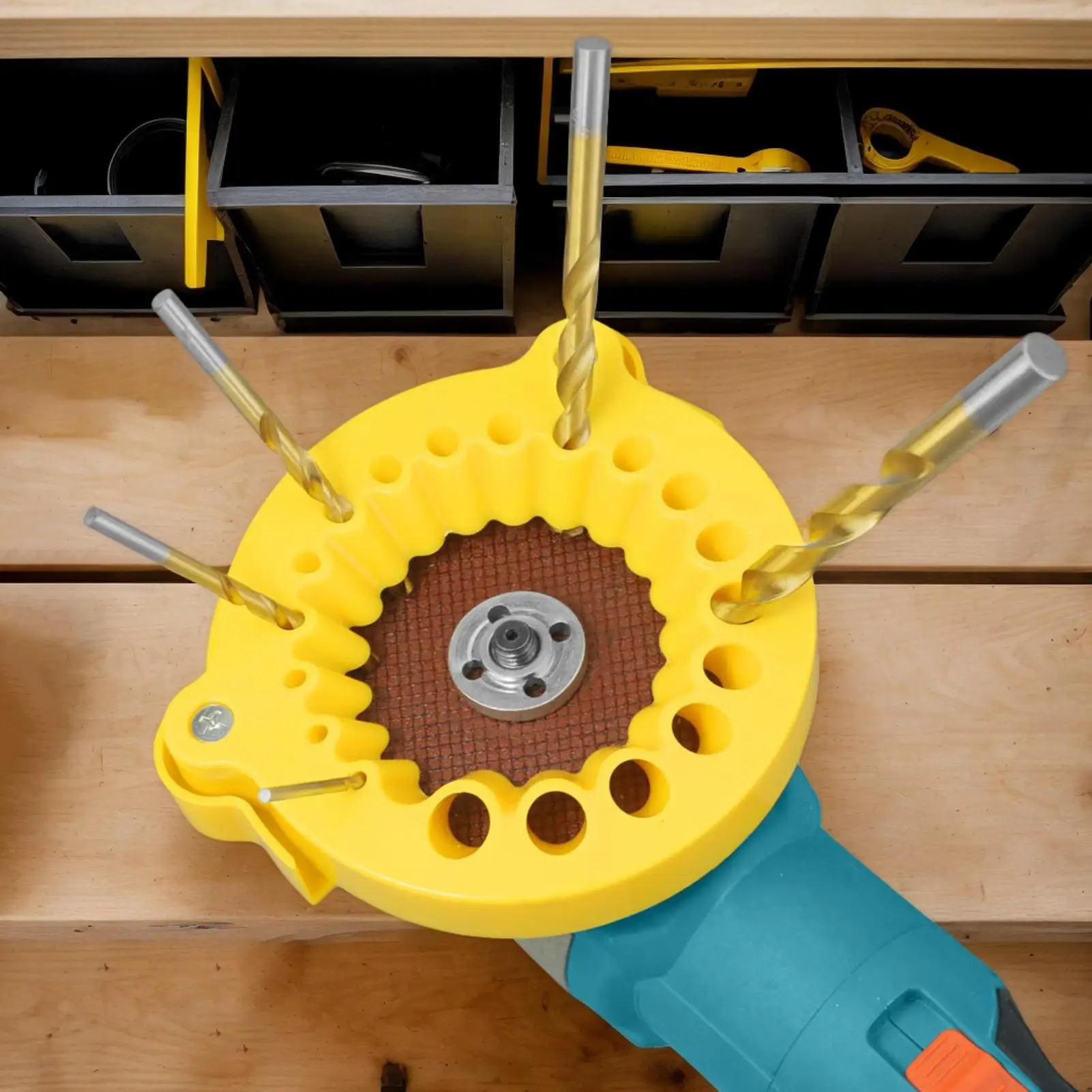 

New Drill Bit Grinding Tools Multipurpose Drill Bit Grinding Sharpener Angle Grinder Powered Tool Sharpener Attachment