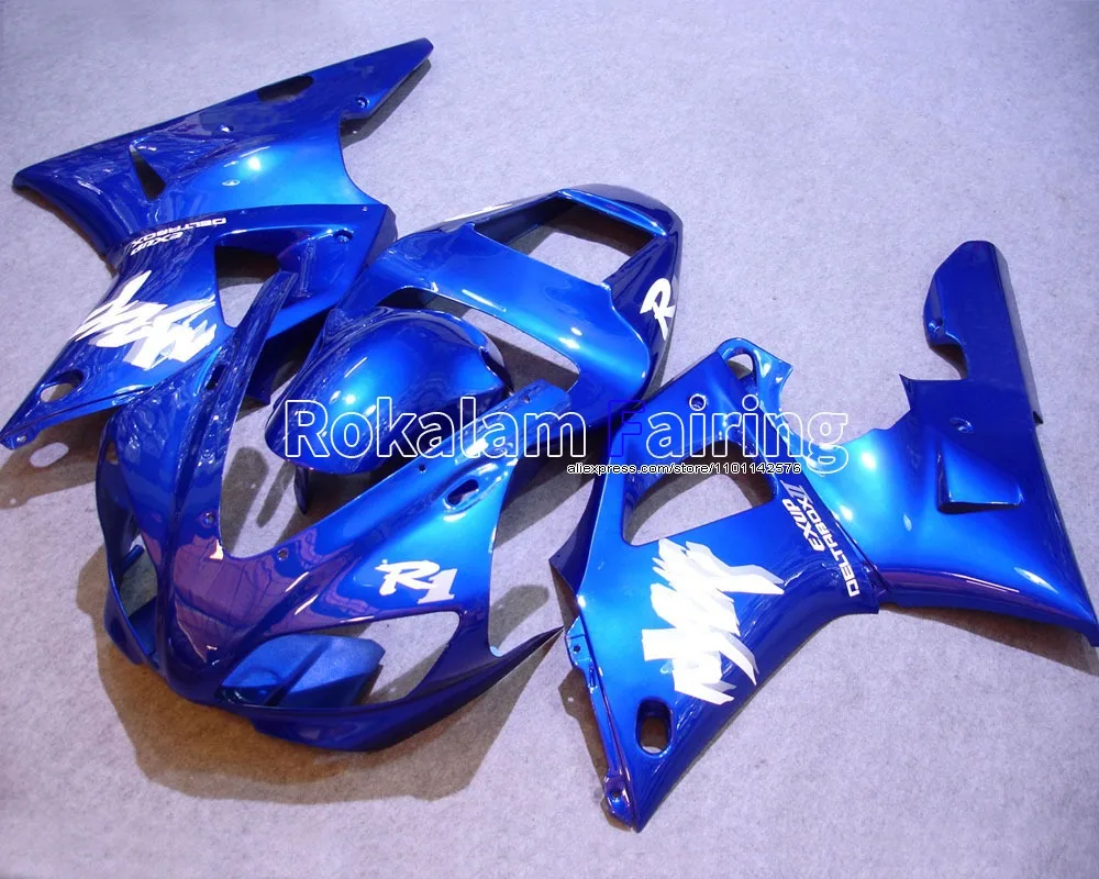 Full Blue Body Fairing For Yamaha 1998 1999 YZF R1 YZF-R1 98 99  YZF1000 R1 Motorcycle Fittings (Injection molding)