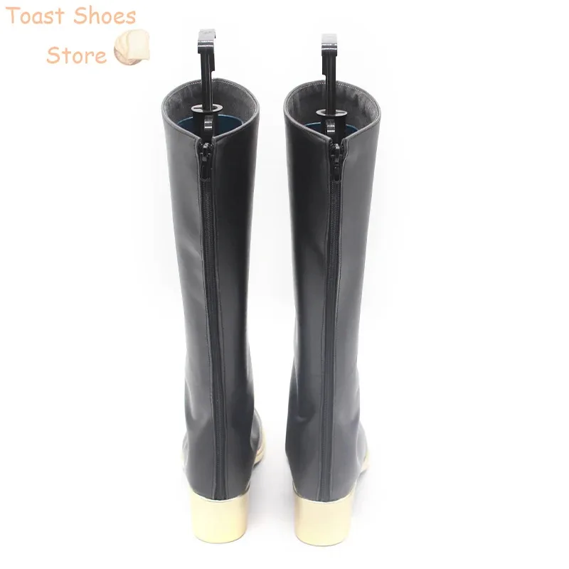 

qq98Game Ensemble Stars ALKALOID Amagi Hiiro Shiratori Aira Cosplay Shoes PU Leather Shoe Halloween Carnival Boots Costume Prop