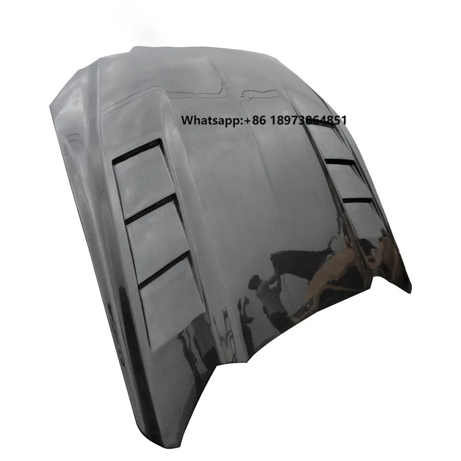 

For Ford 15-17 Mustang Bodykit AC Carbon Fiber Exterior Hood Cover