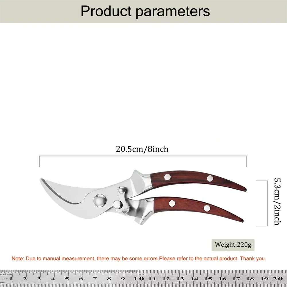 1-2PCS, Multifunctional Flower Leaf Branch Scissor Flower Branch Scissors Garden Scissors Potted Pruning Tool  Garden Scissors