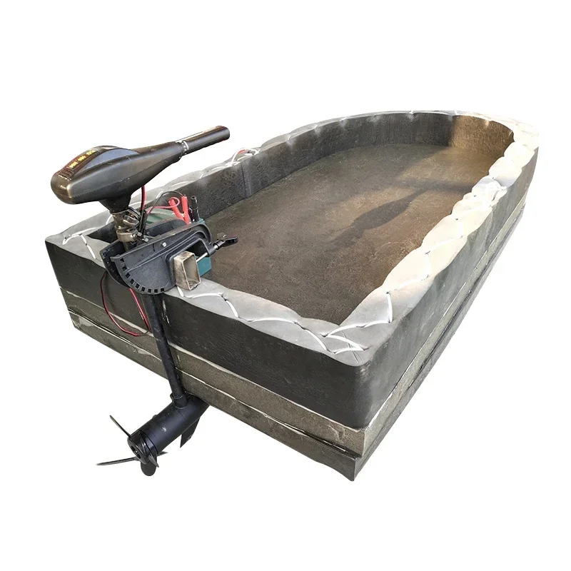 Portable Thickened Hardened Foam Boat Homemade by Hand Fishing Boat Aquatic Fish Pond Crab Pond Ultra-Light Floating Platform