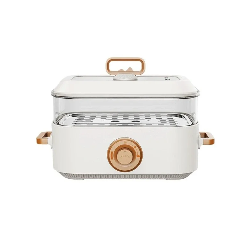 

Electric hot pot 5 liters electric heating pot split pot multi-functional steamer large capacity separate