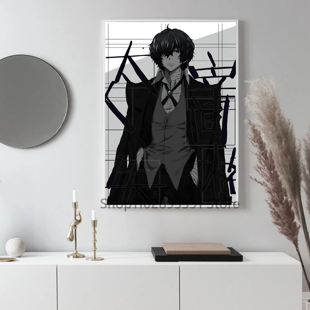 Bungo Stray Dogs Dazai Chuuya Poster Paper Print Home Bedroom Entrance Bar Cafe Art Painting Decoration