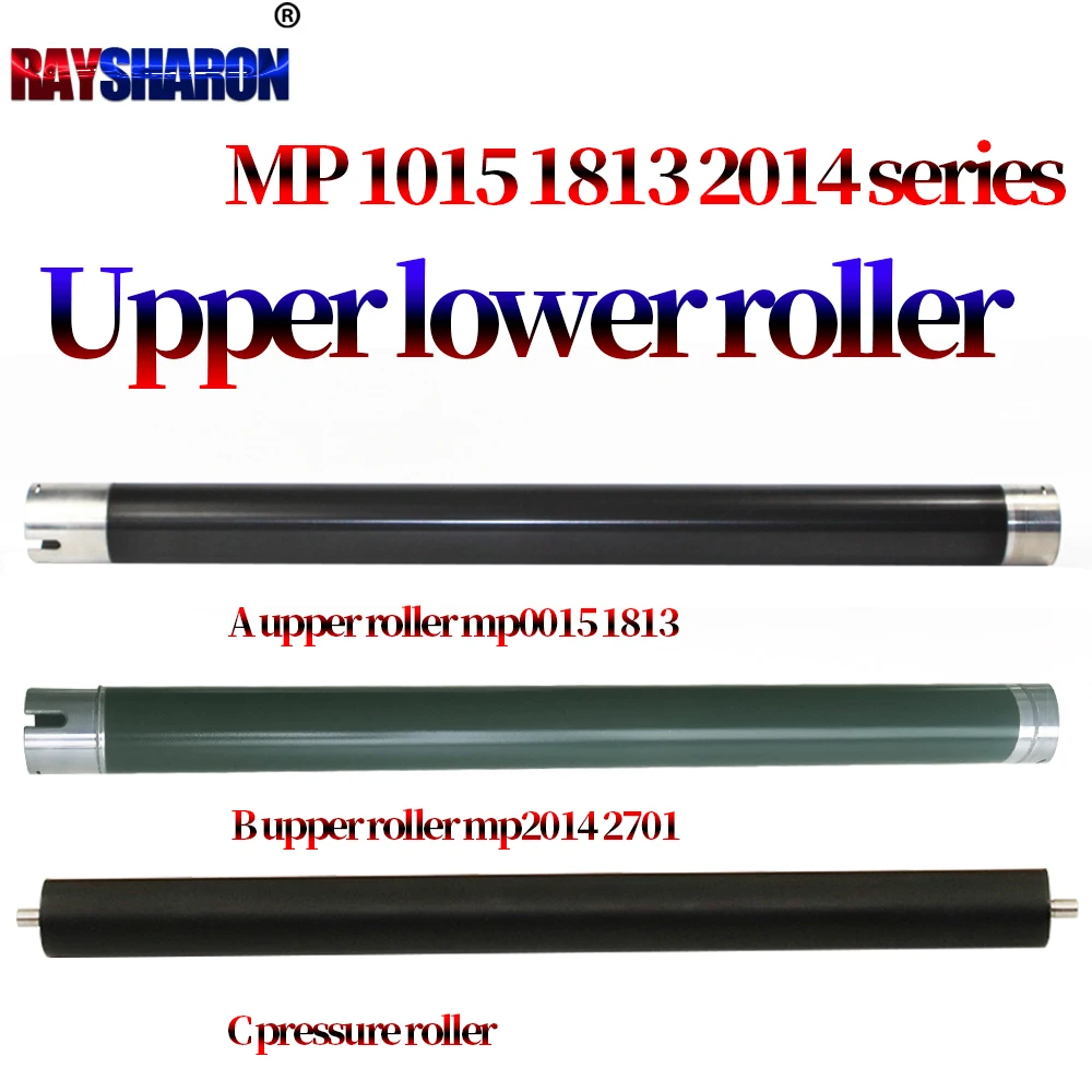 Fuser Upper Heating Roller Lower Pressure Roller For Ricoh MP 2014 D/AD/EN M 2700 2701 IM2702 gestetner dsm 1120 D GS1227 G1127