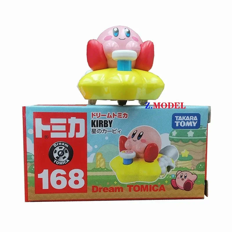 TOMY Alloy Car Model Dream TOMICA No. 168 Kirby Cartoon Toys Hobbies Action Figures Holiday Gifts for Children