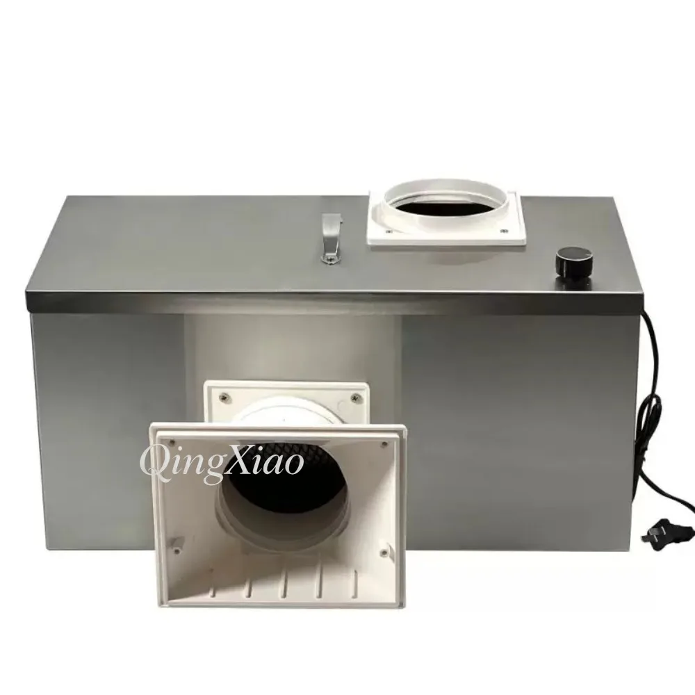 Filter‑Type Engraving Dust Suction Box Desktop Dust Collector for Wood Jade Jewelry Polishing Grinding Industrial Dust Extractor