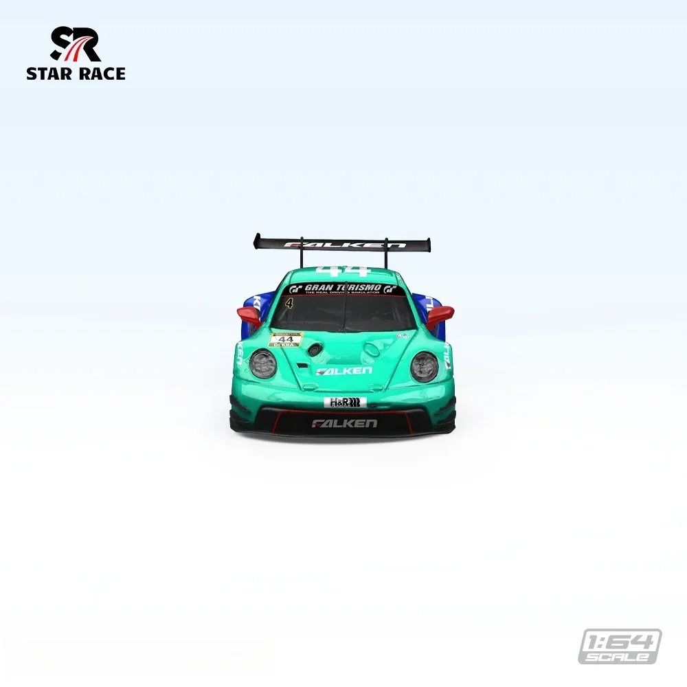 B-M  Pre-order *SR STAR RACE 1:64 911.2 GT3 R Color +Falken painted alloy model - shipped in February