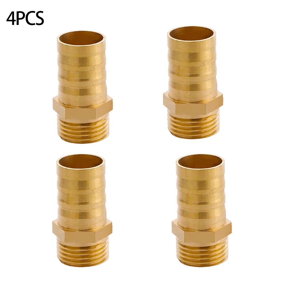 Brass Fittings G1/2 Male Threaded Adapters Triple Chamfer And Quadruple Seal For Irrigation Air Conditioning Connecting Tasks