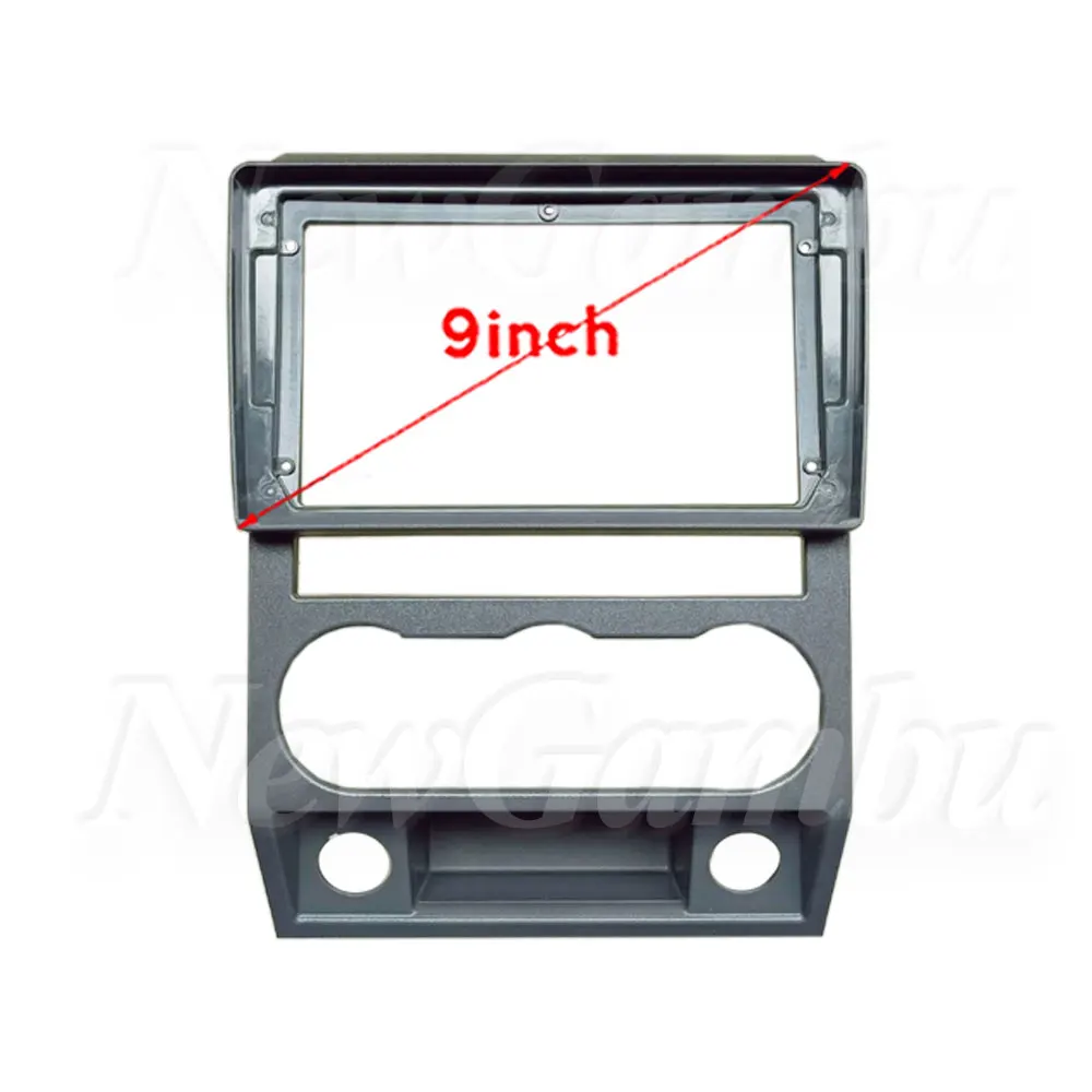 NewGambu 9 بوصة راديو فآسيا صالح ل GAZ غزال التالي 2013 2015-2020 2021 LHD فآسيا الإطار لا كابل لوحة الكسوة غطاء إطاري الصوت #2