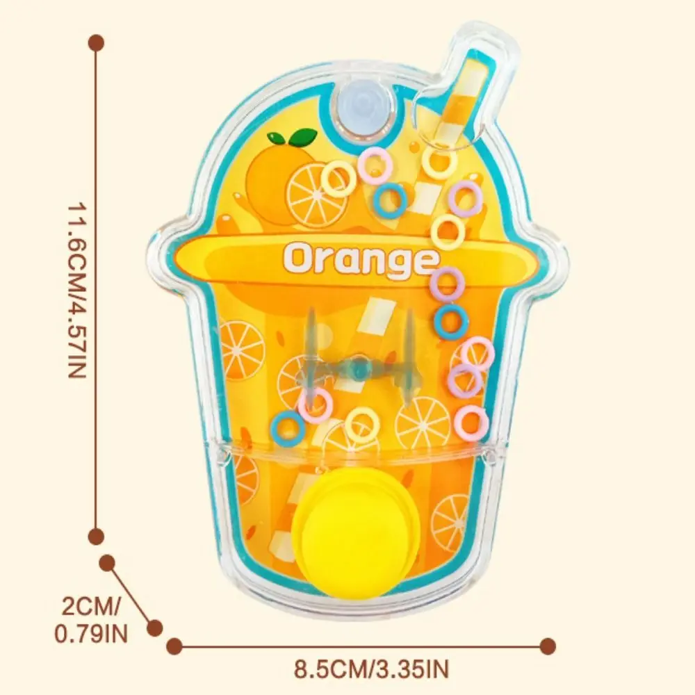 لعبة آلة المياه المحمولة عالية الجودة بثلاثة ألوان، تساعد على تنمية قدرات التفكير لدى الأطفال، مصنوعة من البلاستيك، مقاس 8.5*2*11.6 سم