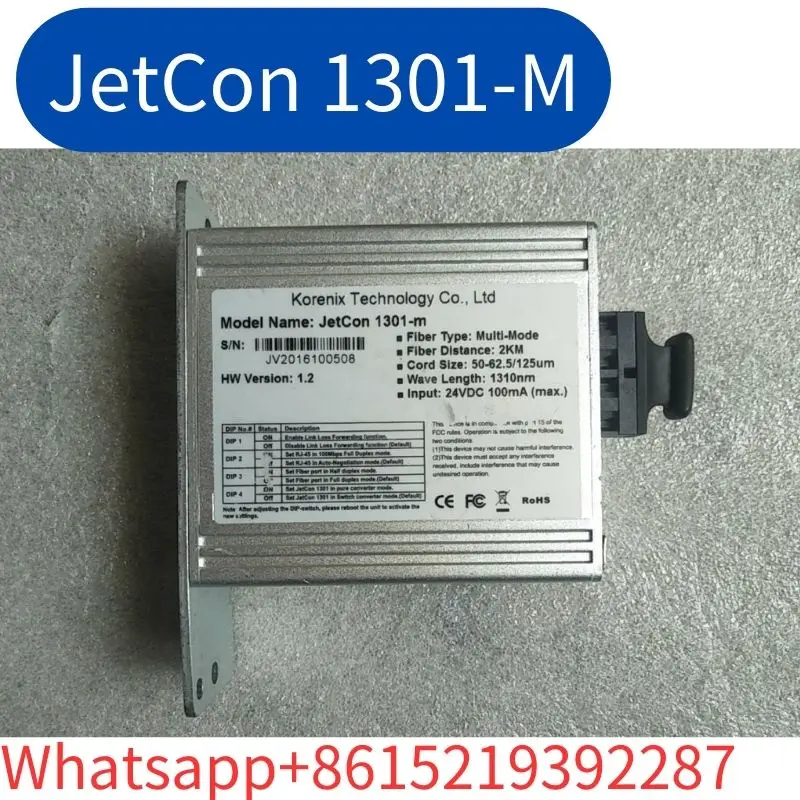 JetCon 1301-M photoelectric signal converter second-hand  tested ok