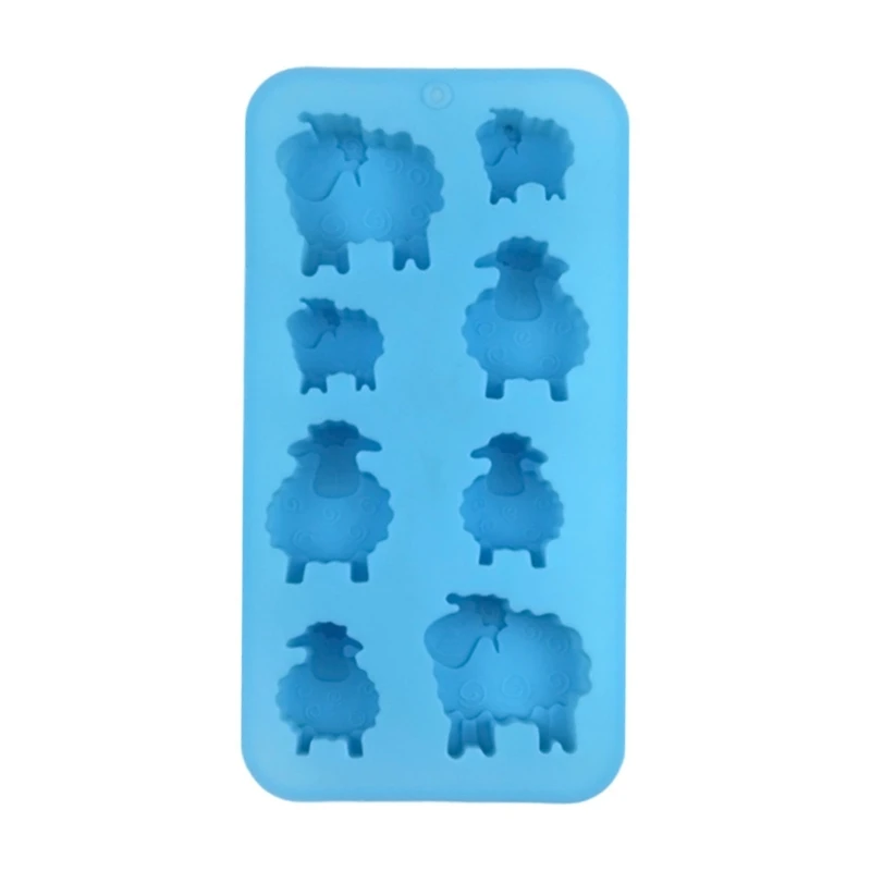 

Dishwasher Safe Sheep Ice Cubes Molds For Holiday Baking Candy Crafts Pastry