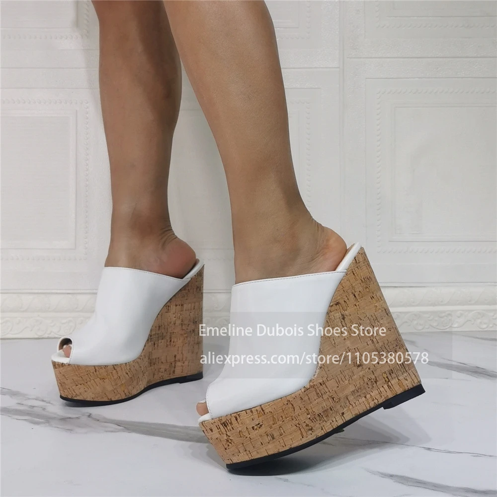 Czarne sandały na koturnie z k – Cork Wedge Sandal recenzja i cena