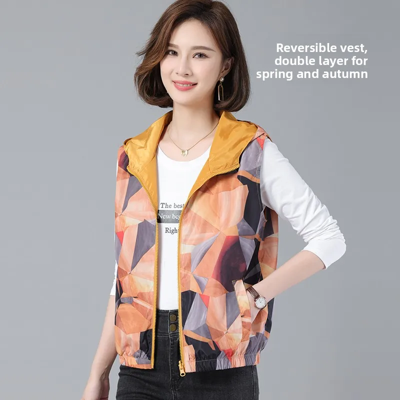 

Faionable ort Women's Vest Thin New 2025 Outdoor Morning Exercise Spor Polyester Fiber Polyester Spring Commute Sle