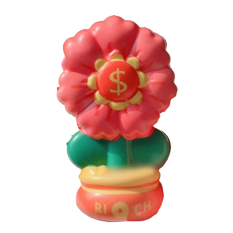 1 sztuka Kwiat Get Rich Antystresowy dla Dorosłych Zabawki do Ściskania Dzieci Dekompresja Sensoryczna Zabawka Fidget