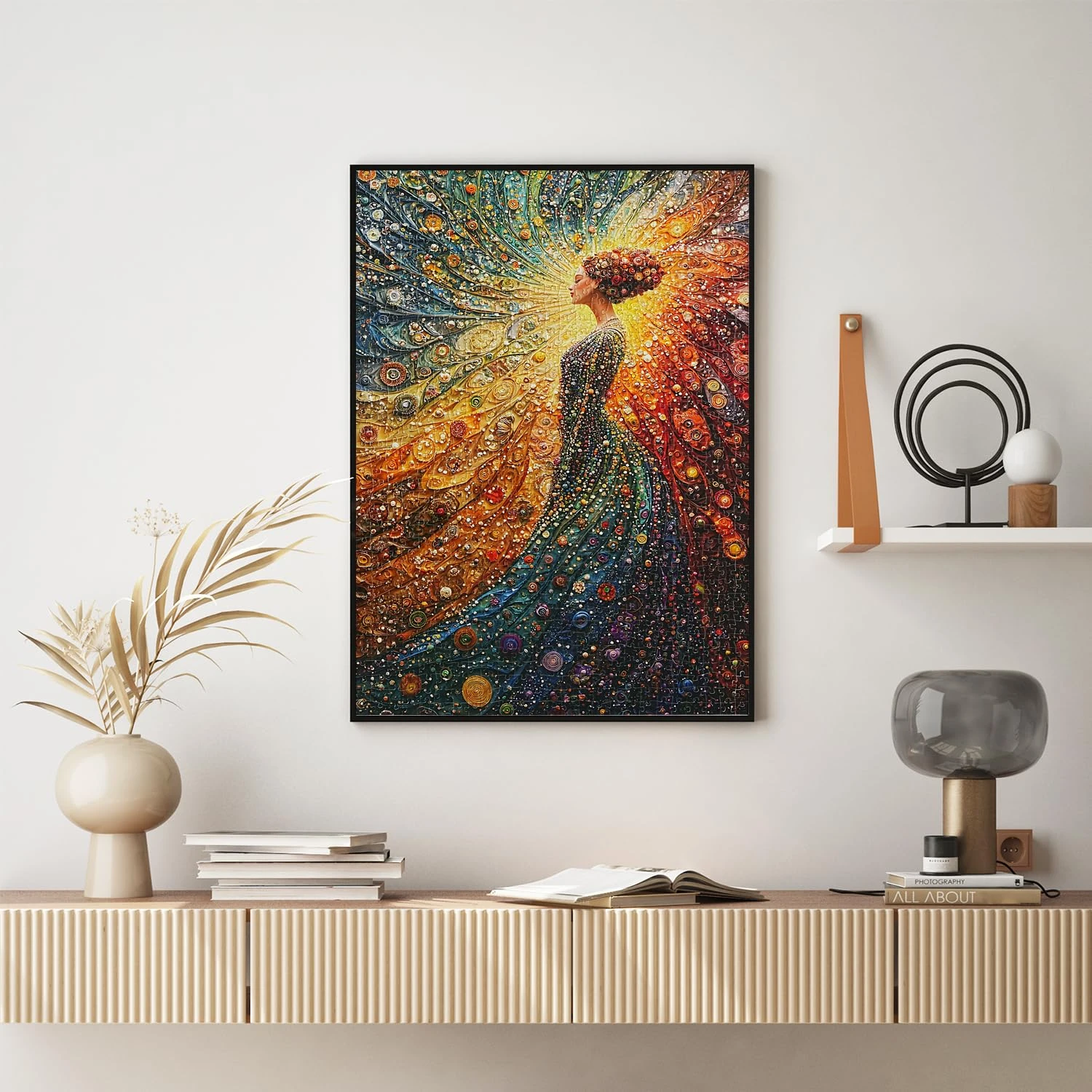 quebra-cabecas-de-500-1000-1200-2000-pecas-retrato-de-mulher-elegante-e-bonita-jogos-de-atividade-familiar-para-decoracao-de-quarto-e-casa-sem-moldura