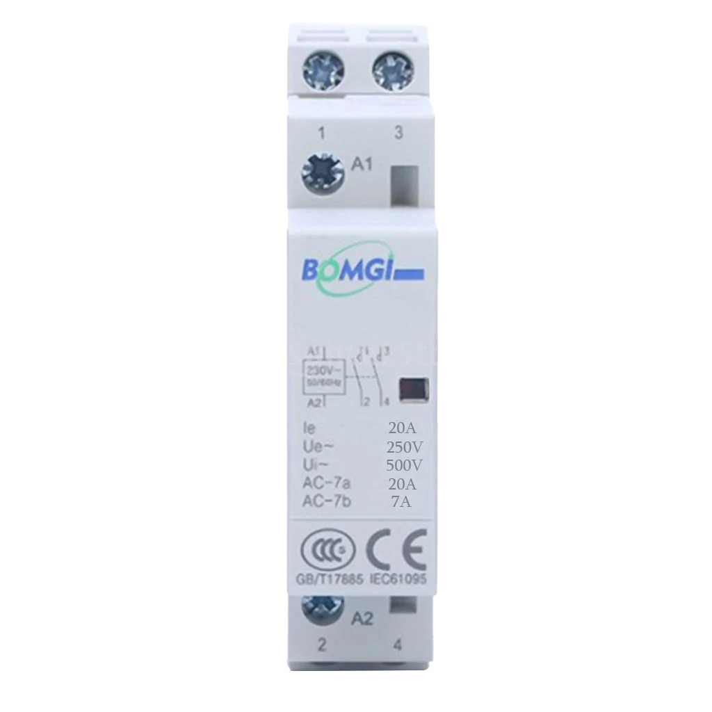 20A 230V 2 Pole Conttor 2 Normally Open DIN Heating Lighting image 3
