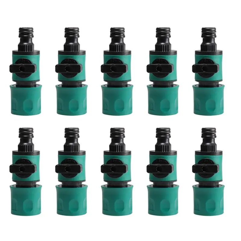

ABJI-Car Wash Water Water Pipe Accessories Water Pipe Valve Two-Way Nipple With Valve Connector