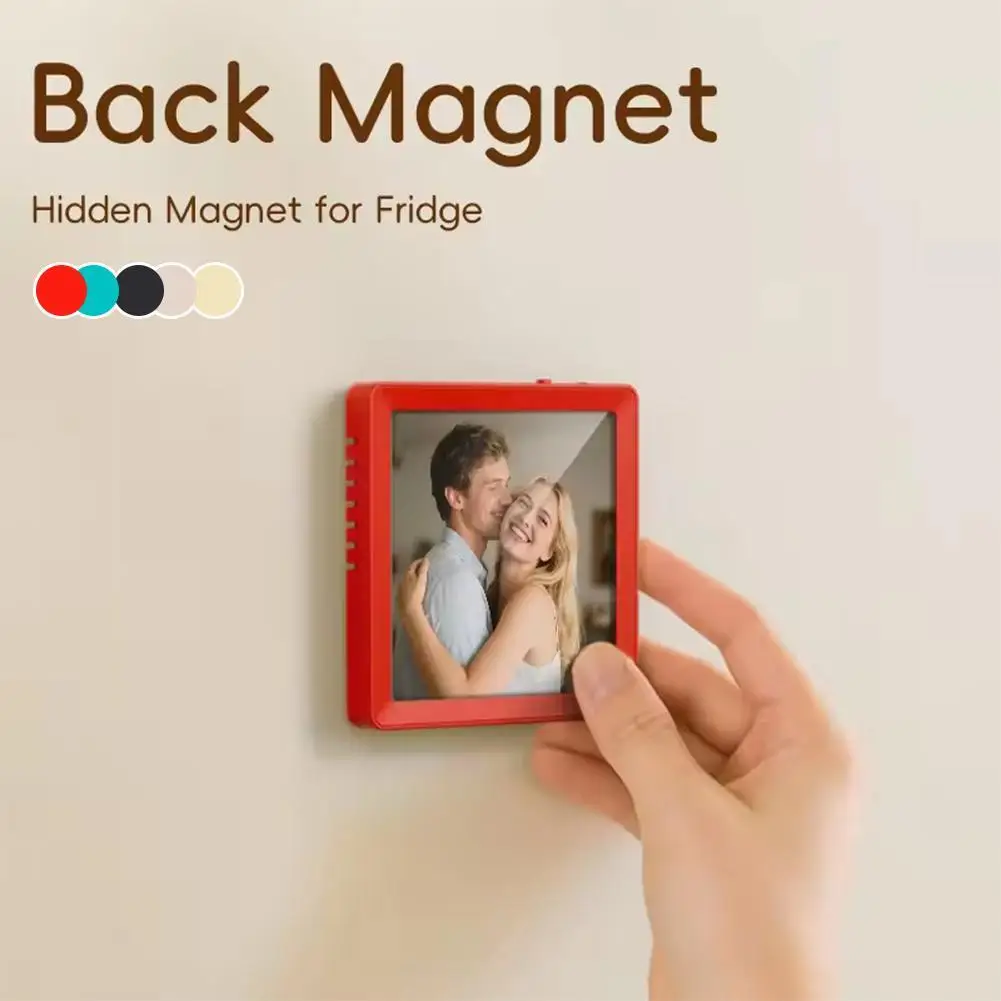 DIY Photo Frame Wireless Bluetooth Speaker Back Magnetic Design Desktop Picture Decor Audio Support Recording TF Card Playback