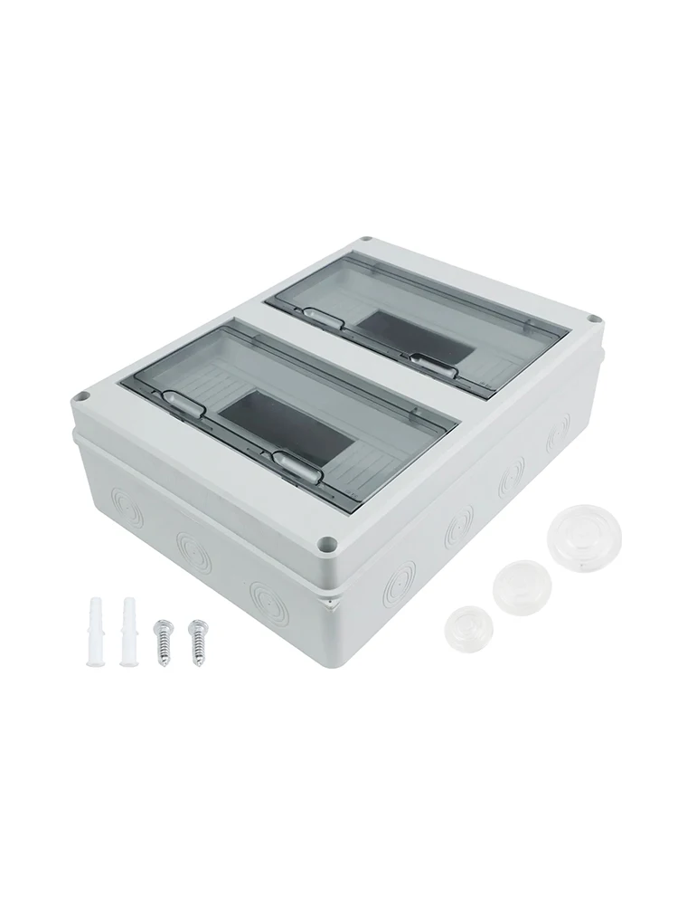 24 Circuits Waterproof Distribution Box Waterproof Box 24 Circuits Box Distribution Box Home Use IP65 Waterproof Grade