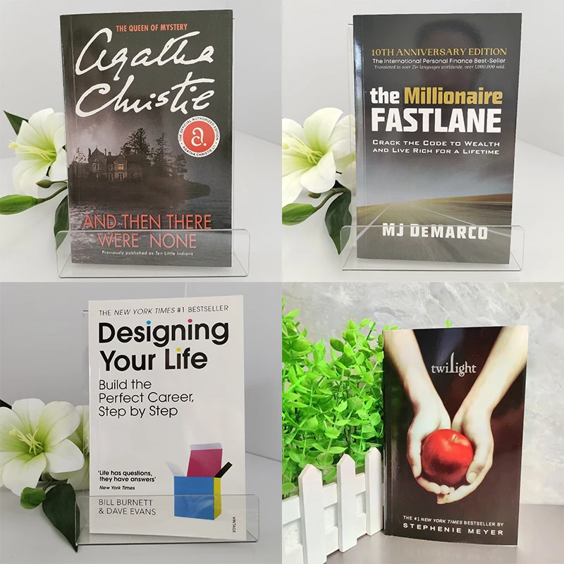 Y LUEGO NO HABÍA NINGÚN OTRO & The Millionaire Fastlane & Diseñando tu vida & Twilight English Books Libros más vendidos Livros Libros