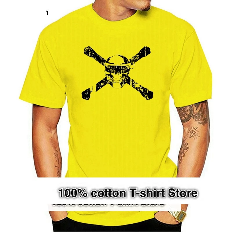 Mens Fpv Quadcopter Drone T-Shirt Skull With Frame Shirt