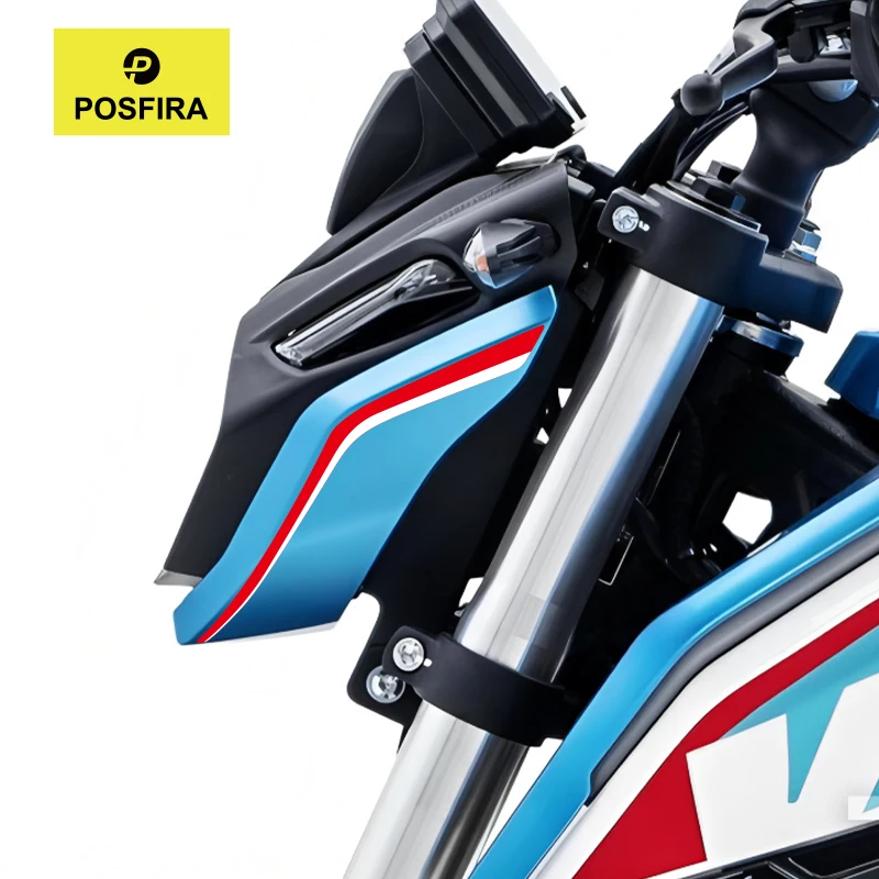 

POSFIRA наклейки на фары мотоцикла, виниловая наклейка для Voge 125R 125 R R125 2023 2024 2025, декоративные аксессуары для обтекателя