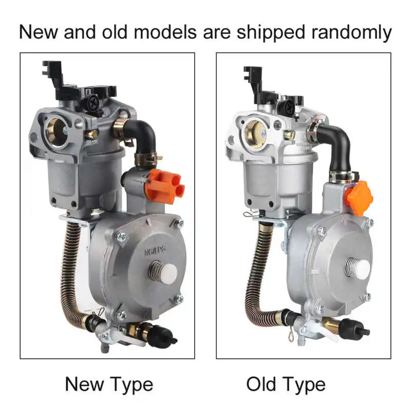 168F Dual Fuel Carburetor for Honda Gasoline Generator GX160 LPG NG 2KW Conversion Kits  2.8KW GX200 170F