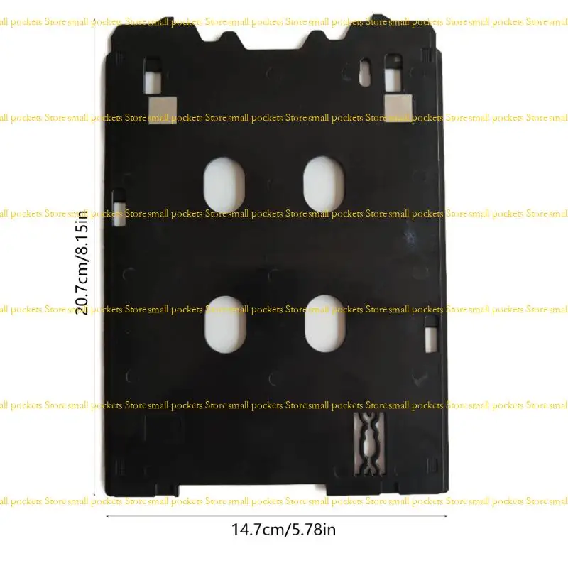 R1WD Ergonomisches PVC-Ausweiskartenfach, Plastikkarten-Druckfach, Ersatz