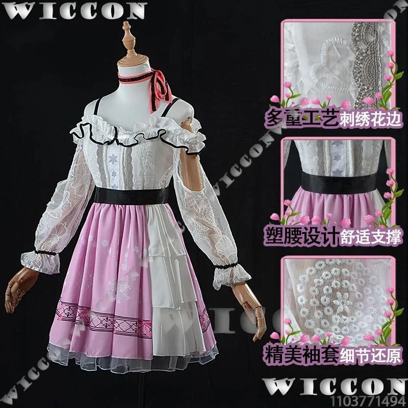 

Игра Infinity Nikki Косплей Костюм Розовое Платье Лолита Костюм Принцессы Kawaii Наряд Милые Женщины Девушка Хэллоуин Customizedx;3,d'6.r