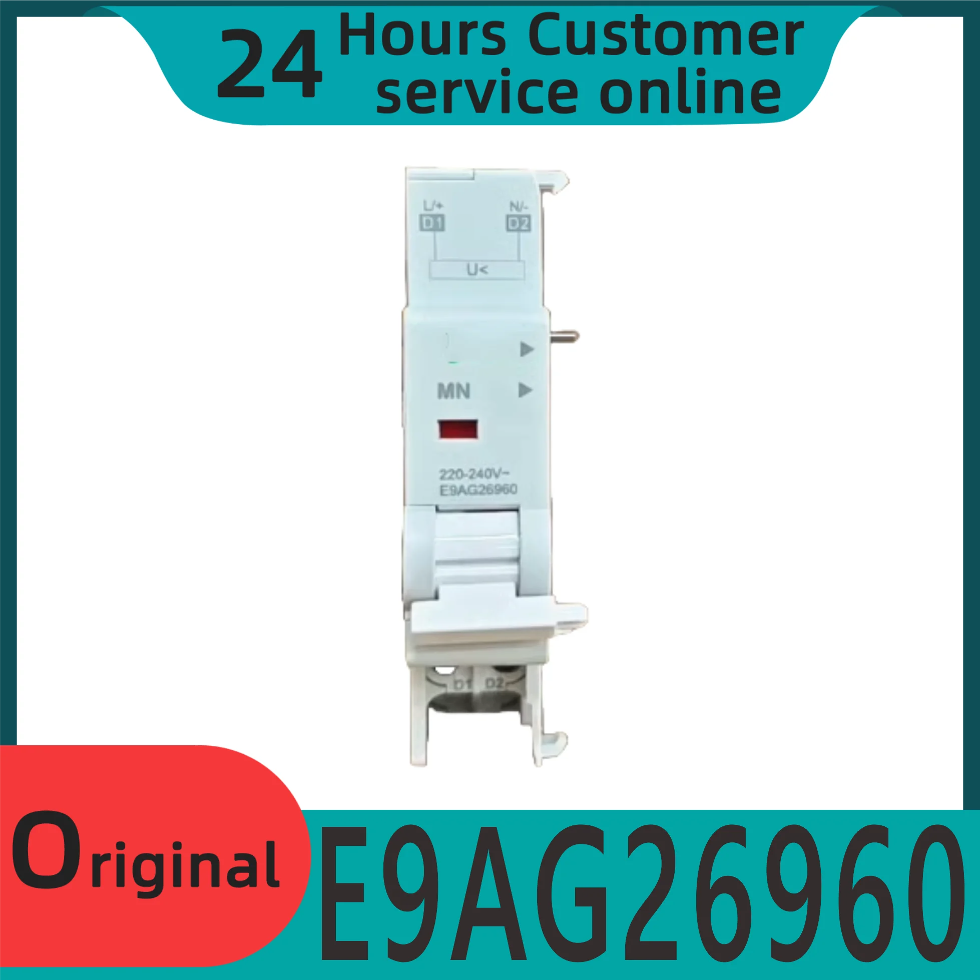 

Brand new original E9AG26960 circuit breaker accessory MN undervoltage trip unit