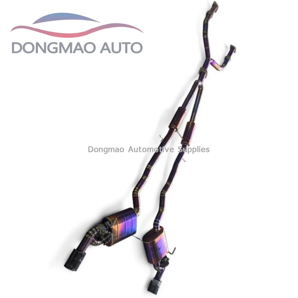 For Infiniti Q60 3.0T 2017-2024 Titanium Alloy Performance Valve Electronic Muffler Performance Exhaust Device Cat Back Exhaust