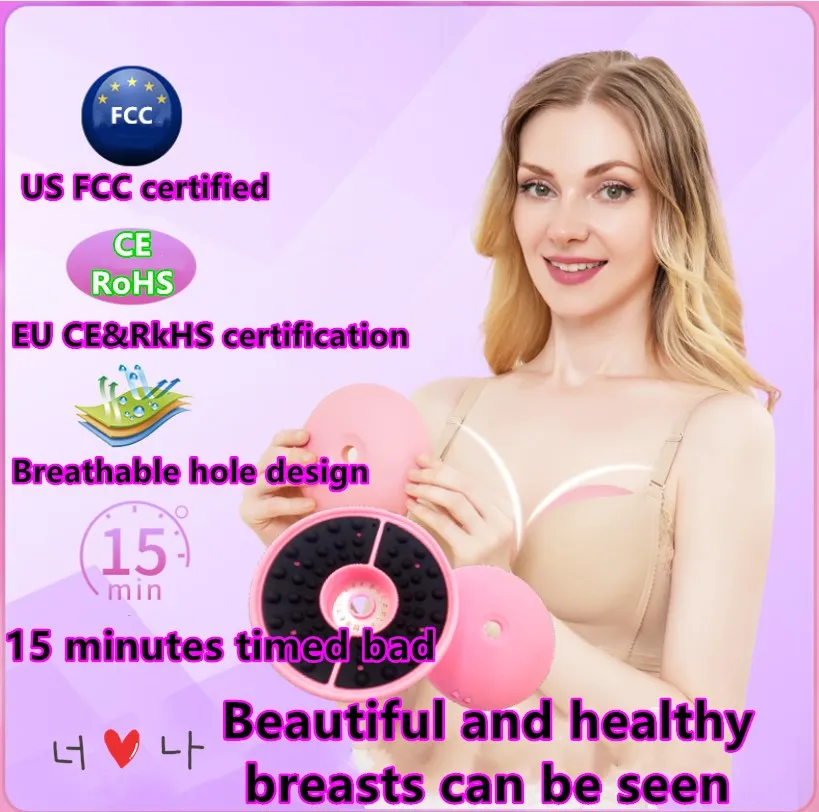 Electric Wireless Breasts Enlarge Massager Chest Massager Lifting and Anti Sagging Enhancing Device for Home Use Breast Massage