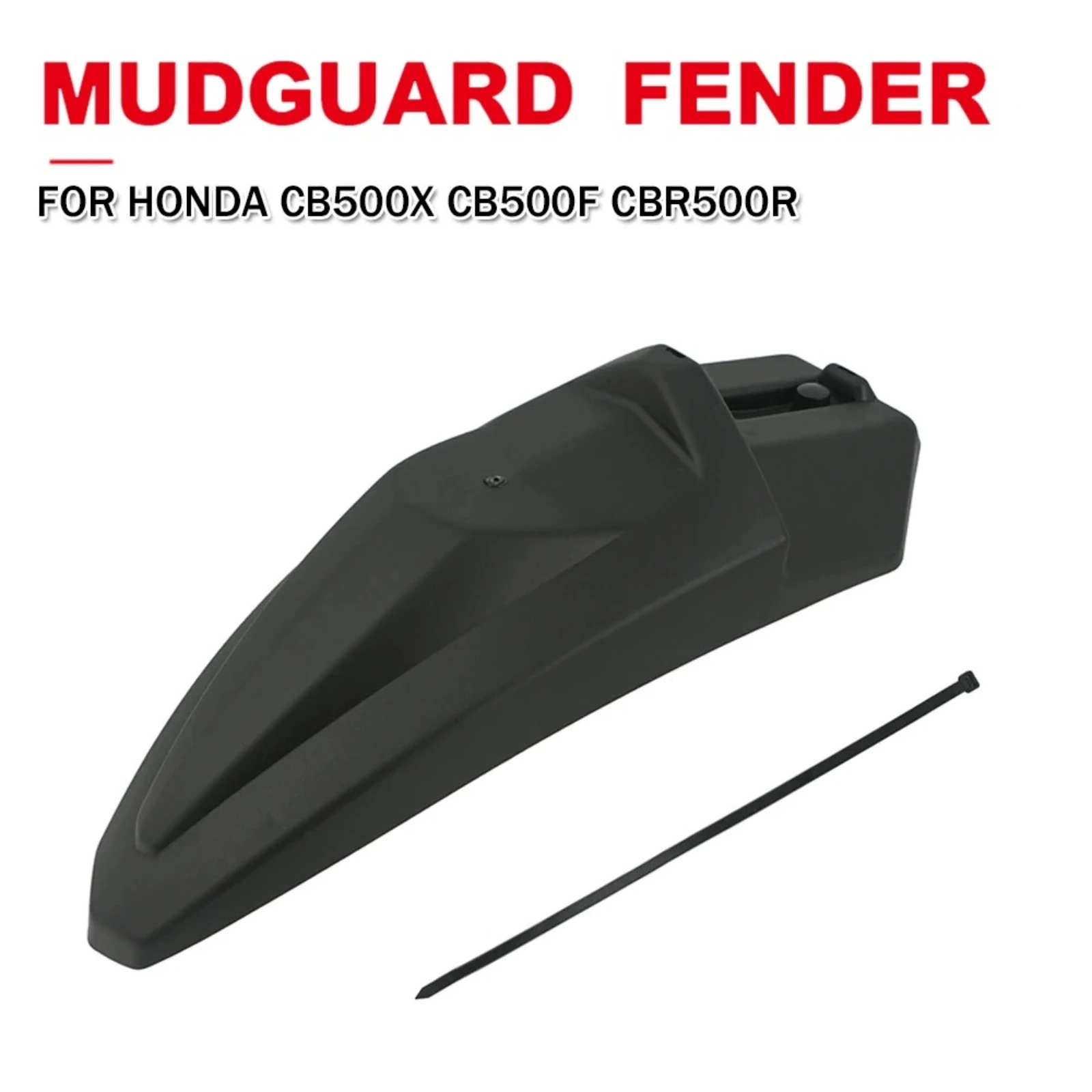 For Honda CB500F CB500X CBR500R CB500 X/F 2013-19 2020 Motorcycle Rear Mudguard Fairing Fender Extender Extension Hugger Splash